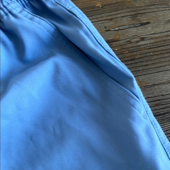 BURNSDIDE Light Blue Casual Shorts - Picture 7 of 10